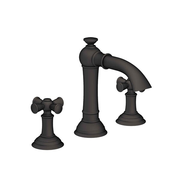 Newport Brass Widespread Lavatory Faucet in Flat Black 2400-56 - main